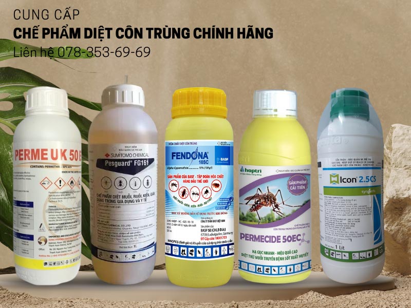 Công ty bán thuốc diệt côn trùng chính hãng giá rẻ