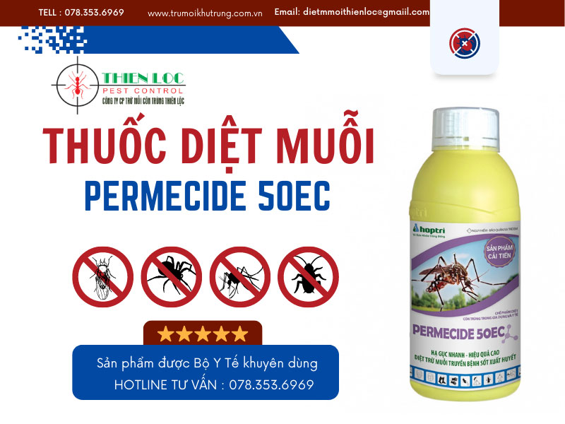 Thuốc diệt muỗi Permecide 50EC