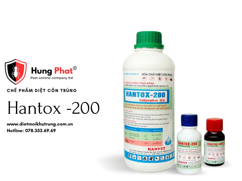 Thuốc phun côn trùng Hantox 200