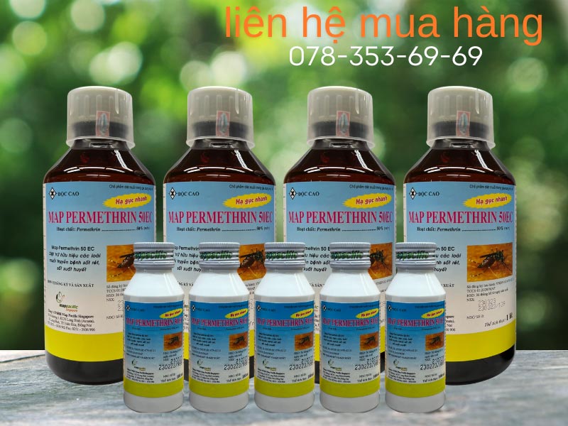 Thuốc diệt muỗi map permethrin 50ec